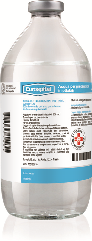 EUROSPITAL Acqua p.i.1 fl.500ml eurosp.