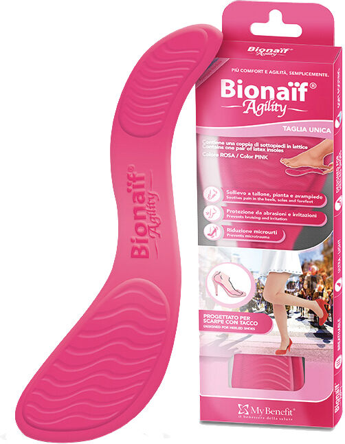 my benefit Bionaif agility sottopiede rosa