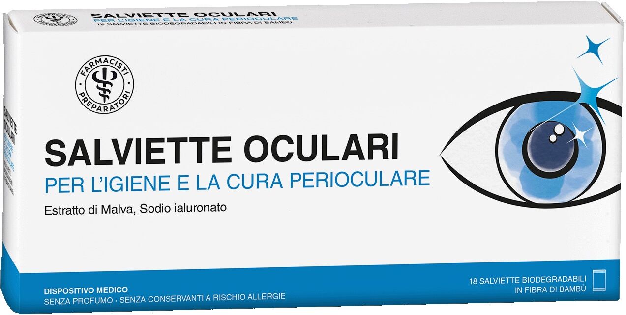 UNIFARCO Lfp salviette oculari 18 pezzi