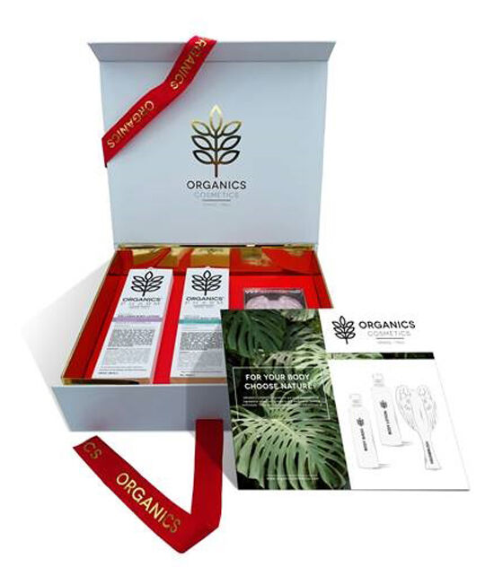 sma Organics cosmetics gift box wellnes antiage 250 ml