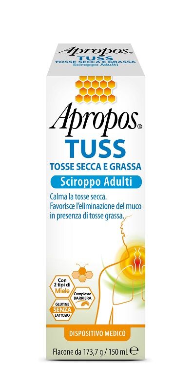 APROPOS tuss sciroppo adulti 150 ml