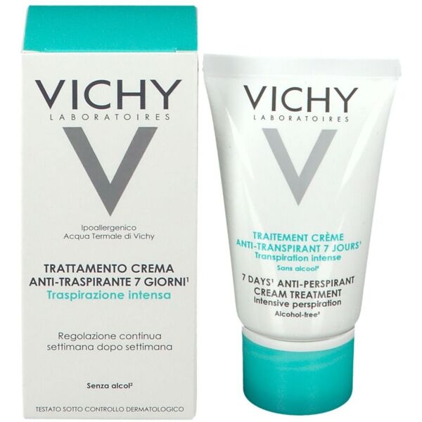 vichy deodorante trattamento in crema antitraspirante efficacia 7 giorni 30 ml