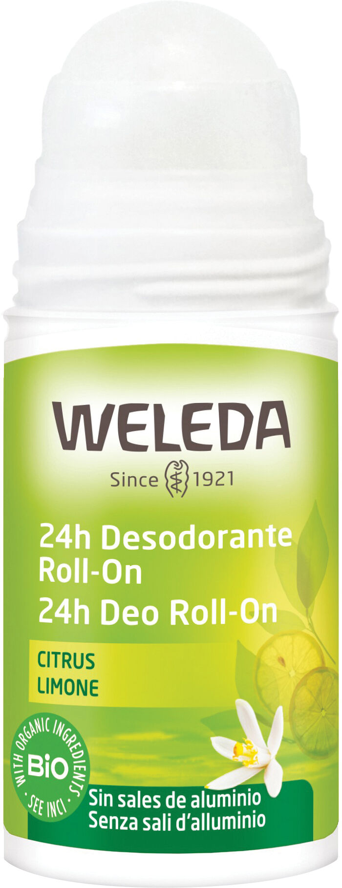 Weleda 24h deo roll-on limone 50 ml