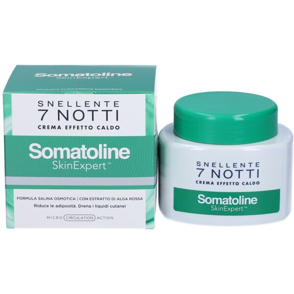 somatoline snellente somatoline skin expert crema snellente 7 notti effetto caldo 400 ml