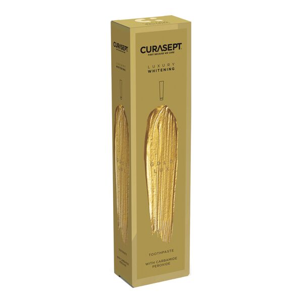 curasept gold luxury whitening dentifricio 75 ml