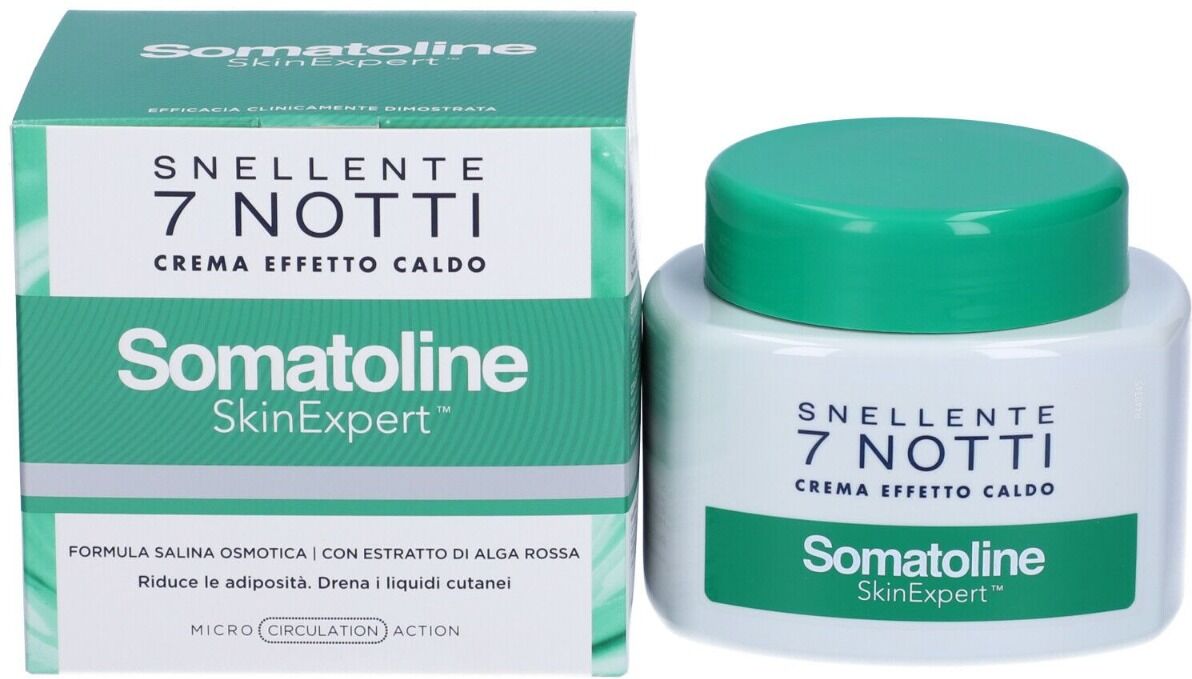 somatoline snellente somatoline skin expert crema snellente 7 notti effetto caldo 400 ml