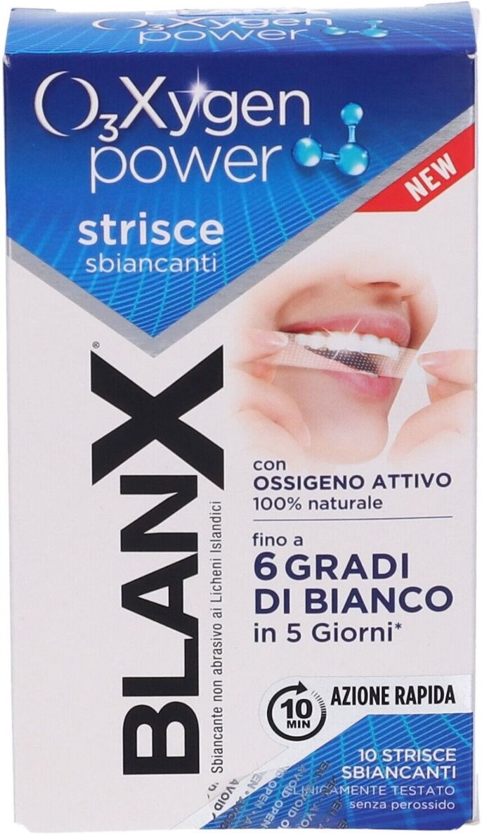 blanx o3xygen power 10 strisce sbiancanti