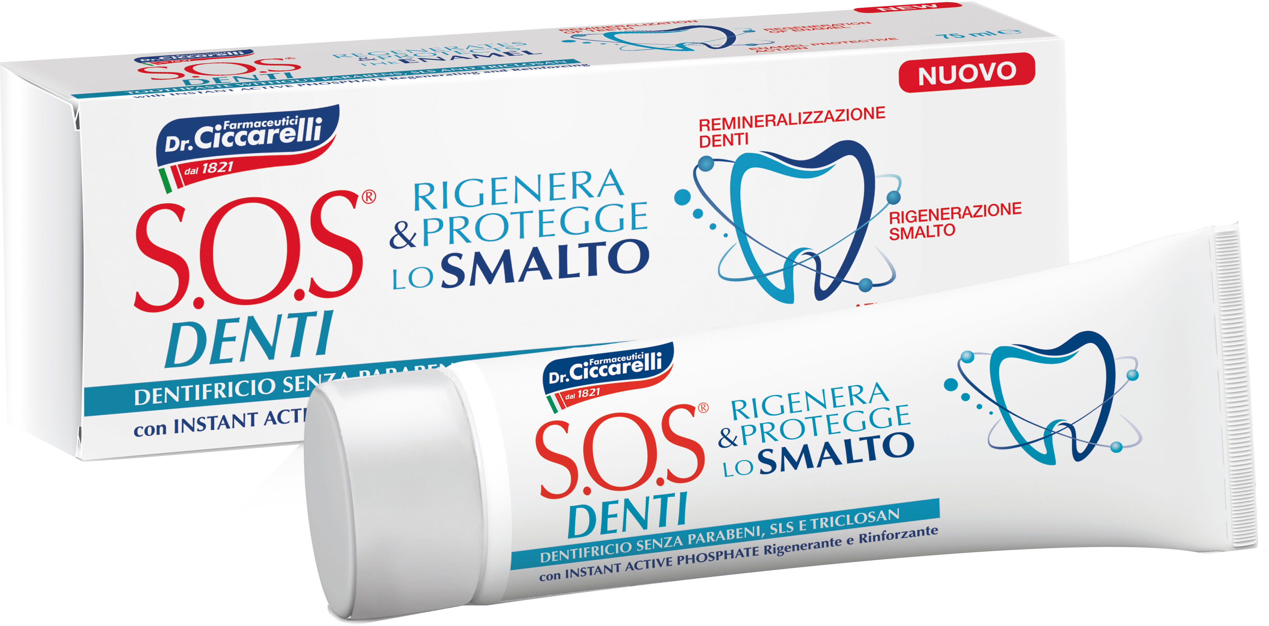 ciccarelli dr sos denti sensibili dentifricio 75 ml