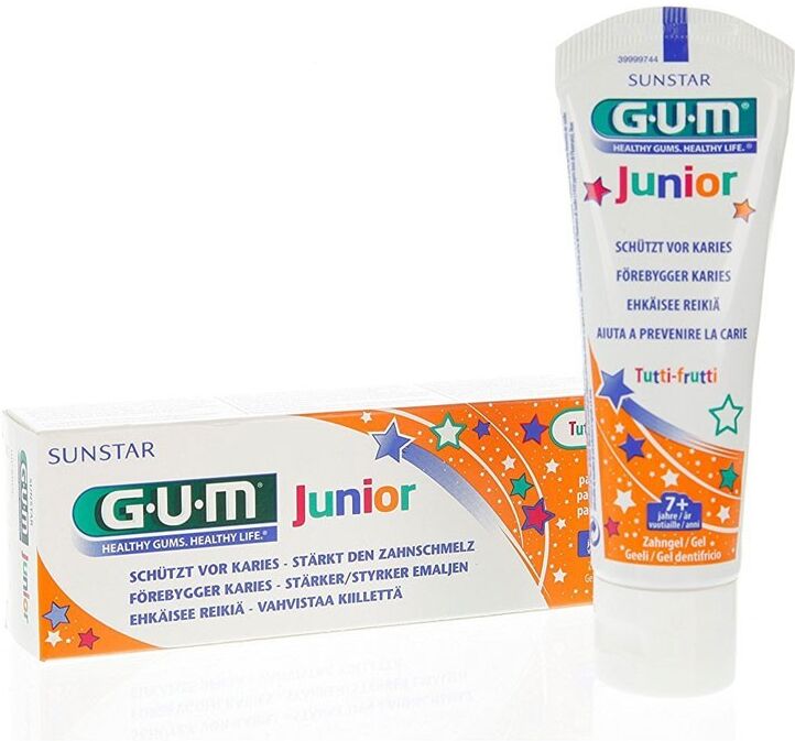 gum junior dentifrico 7+ anni al fluoro 50 ml