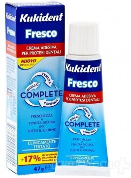 kukident fresco crema adesiva per protesi 40 grammi