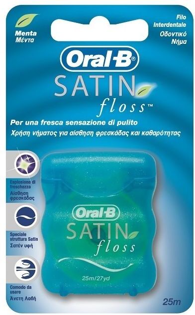 ORAL-B Satin Floss Filo Interdentale Alla Menta 25 m