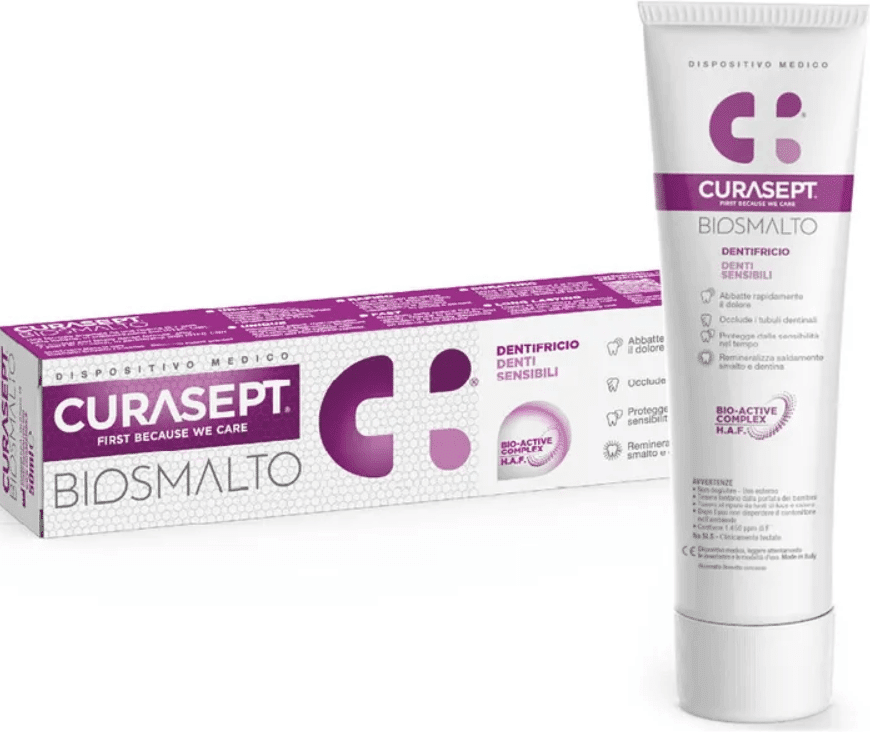 Curasept Biosmalto Denti Sensibili Dentifricio 75 ml