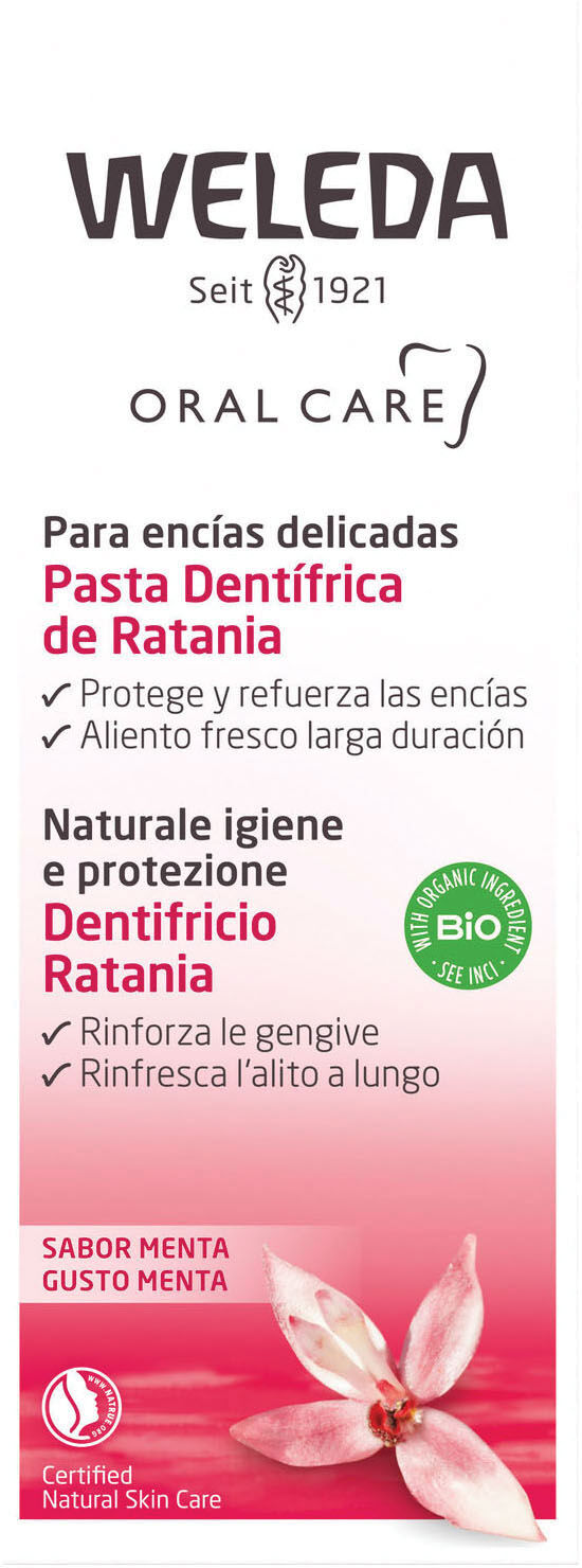 Weleda Dentifricio ratania 75 ml