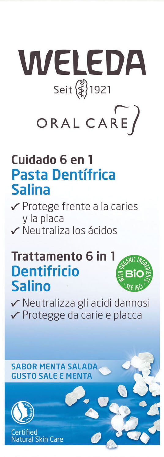 Weleda Dentifricio salino 75ml we