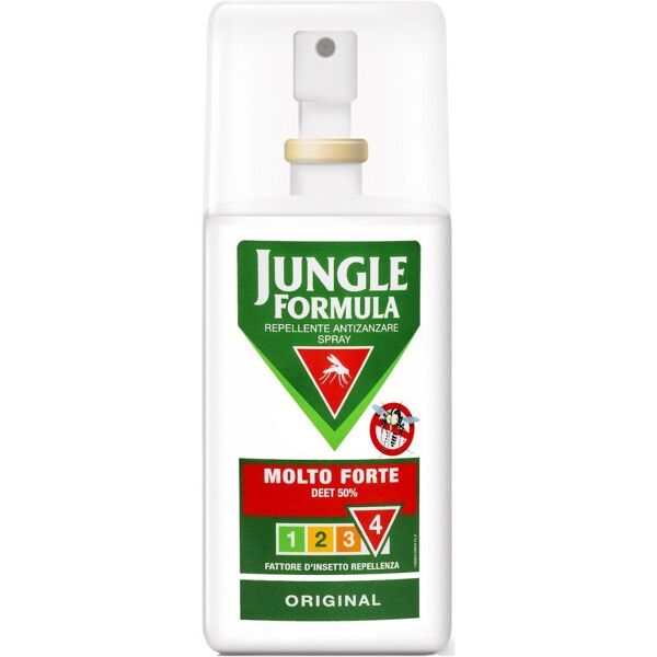 jungle formula molto forte spray original repellente antizanzara 75 ml