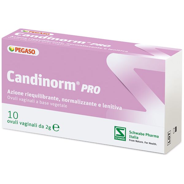 candinorm pro ovuli vaginali normalizzanti a base vegetale 10 ovuli