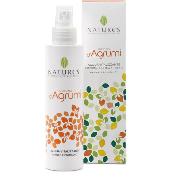 nature's natures giardino d'agrumi acqua vitalizzante 150 ml