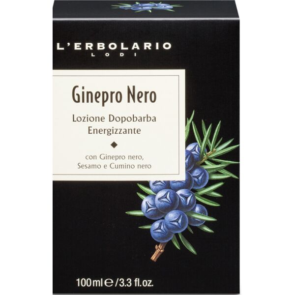 l'erbolario ginepro nero lozione dopobarba energizzante 100 ml