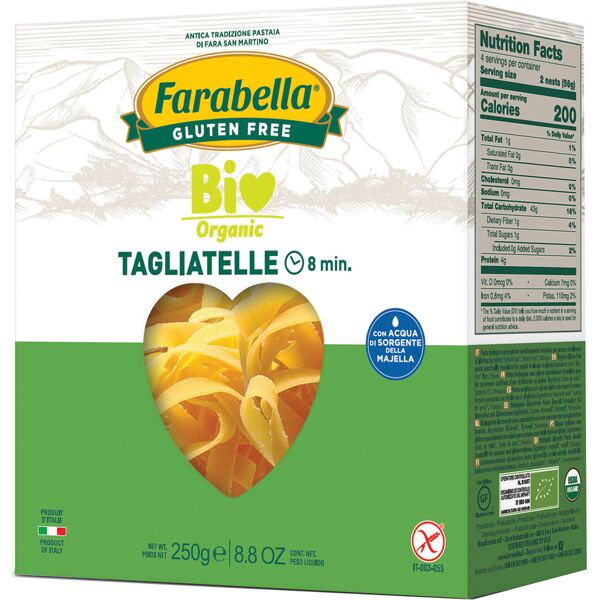 farabella bio tagliatelle mais-riso 340 g