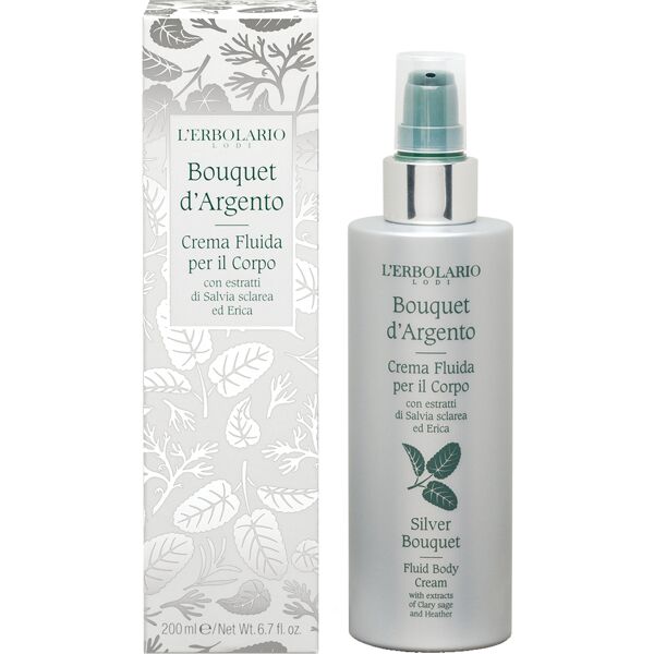 l'erbolario bouquet d'argento crema fluida corpo 200 ml