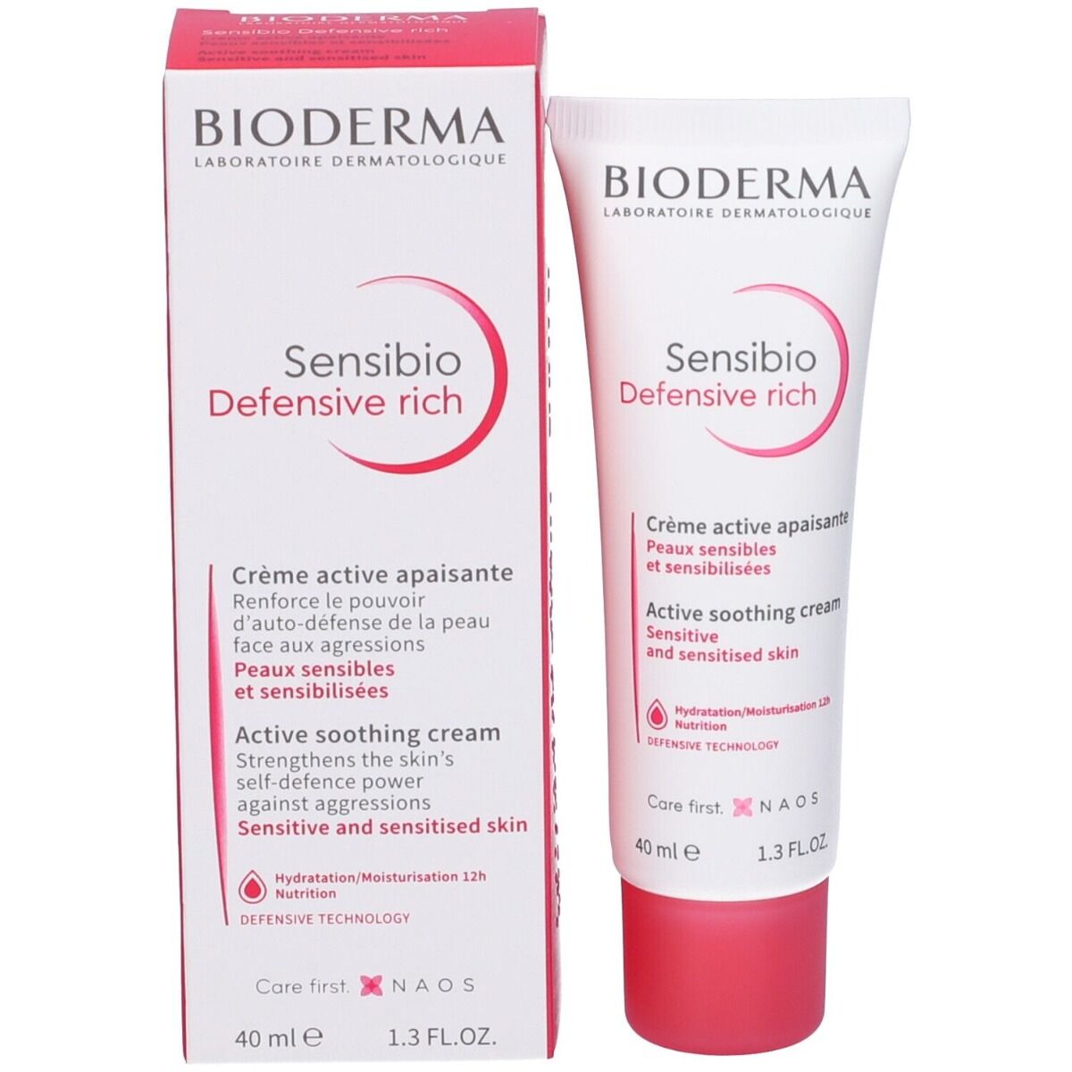 bioderma sensibio defensive rich crema ricca viso 40 ml