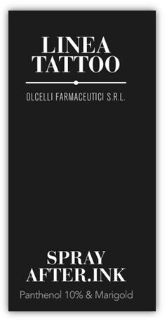 olcelli farmaceutici tattoo spray after ink 100ml