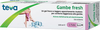 teva gambe fresh gel 100ml