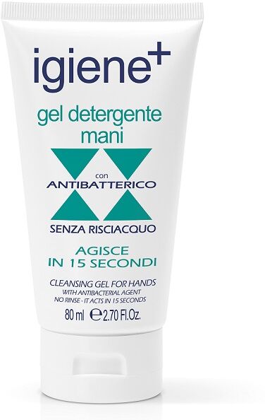 so.di.co. igiene+ gel detergente mani senza risciacquo 80ml