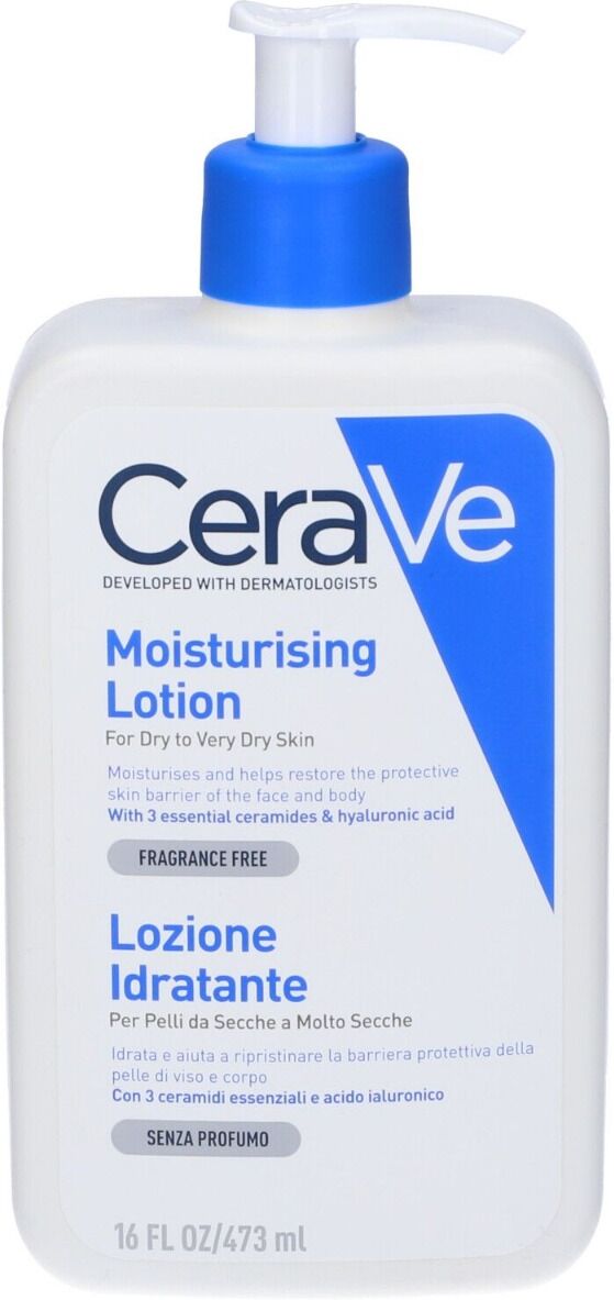 cerave lozione idratante corpo pelle da secca a molto secca 473 ml