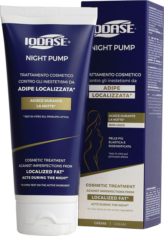 rays spa iodase night pump trattamento notte adipe localizzata 200 ml