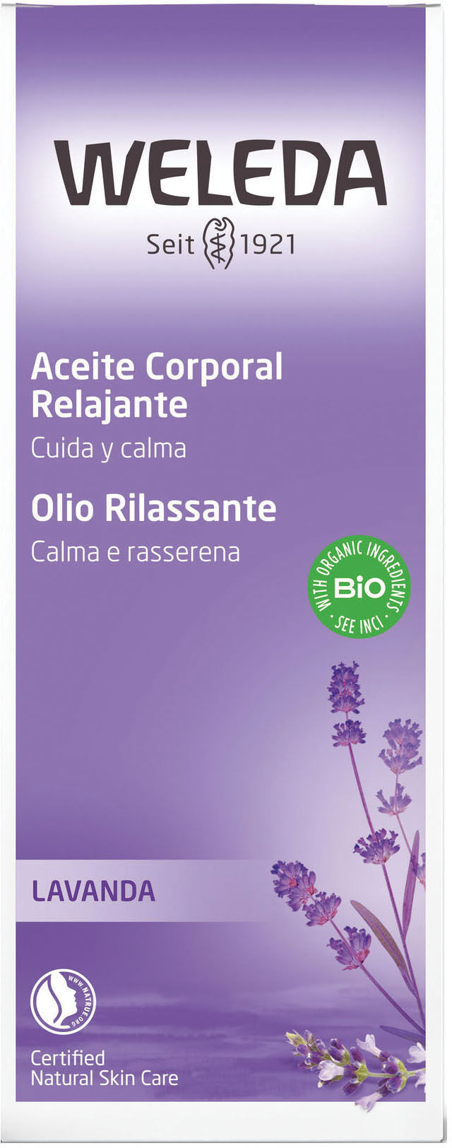 weleda olio rilassante lavanda 100 ml