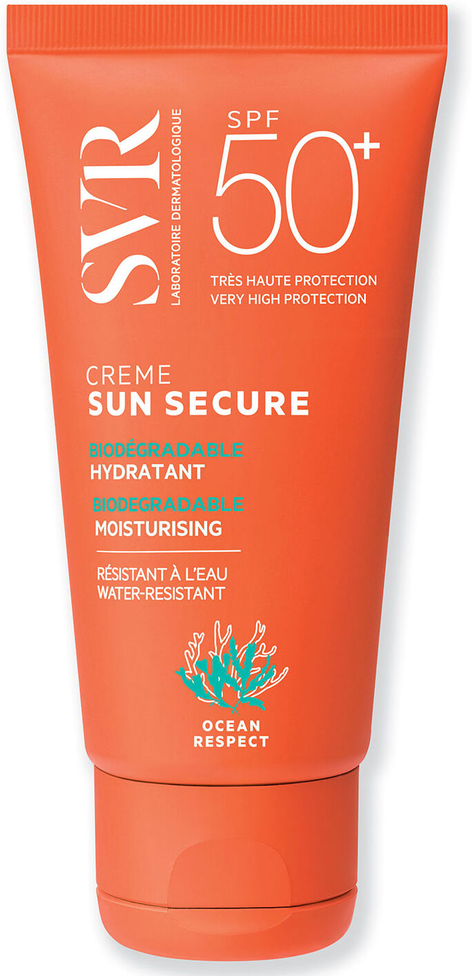 svr sun secure crema solare viso spf 50+ nuova formula 50 ml