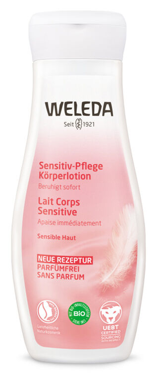 Weleda Crema fluida sensitive senza profumazione 200 ml