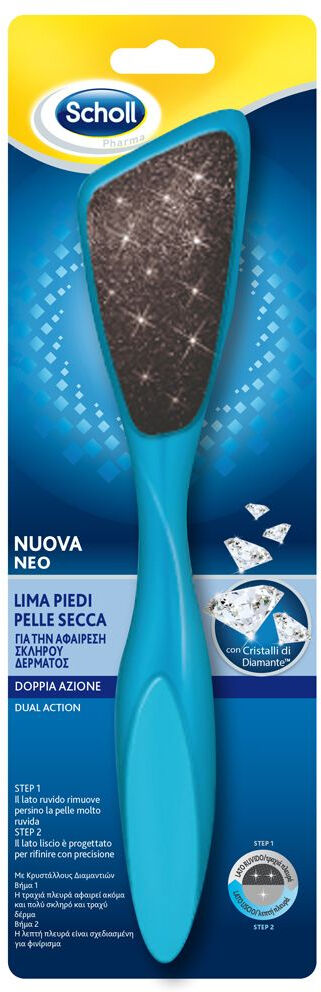 Scholl Lima Piedi Pelle Secca Doppia Azione