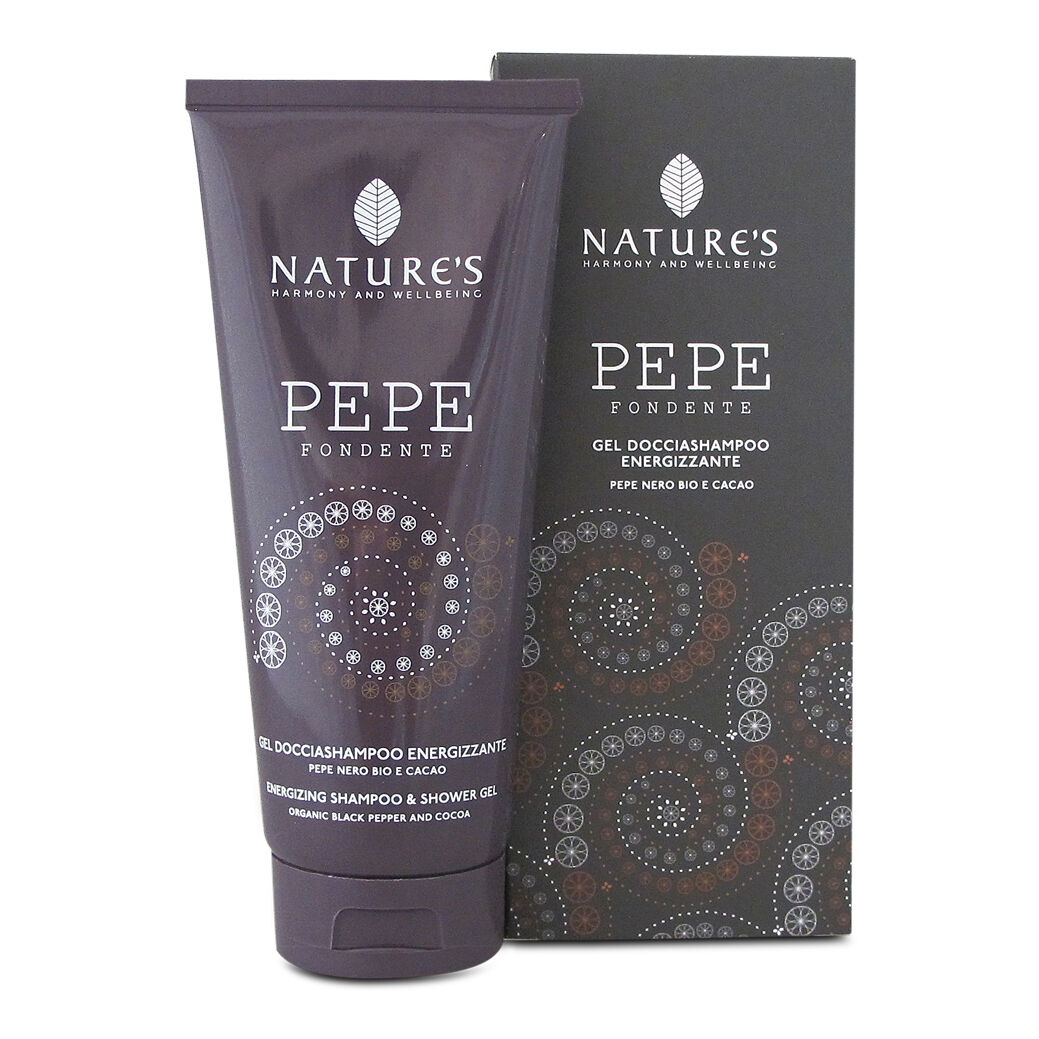 NATURE'S pepe fondente gel doccia shampoo energizzante 200 ml