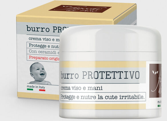 artsana Burro protettivo viso mani 30 ml fiocchi di riso