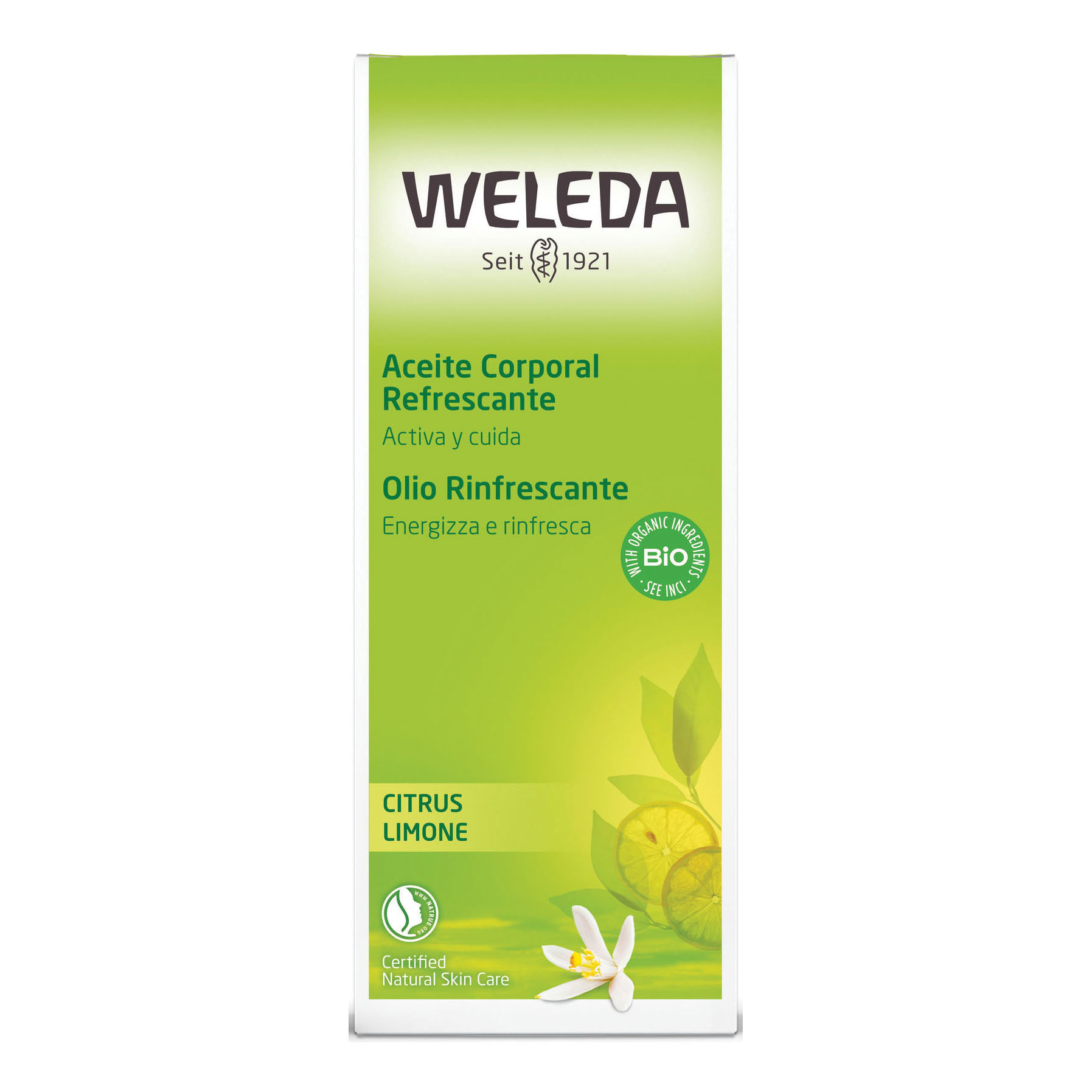 Weleda Olio rinfrescante limone 100 ml