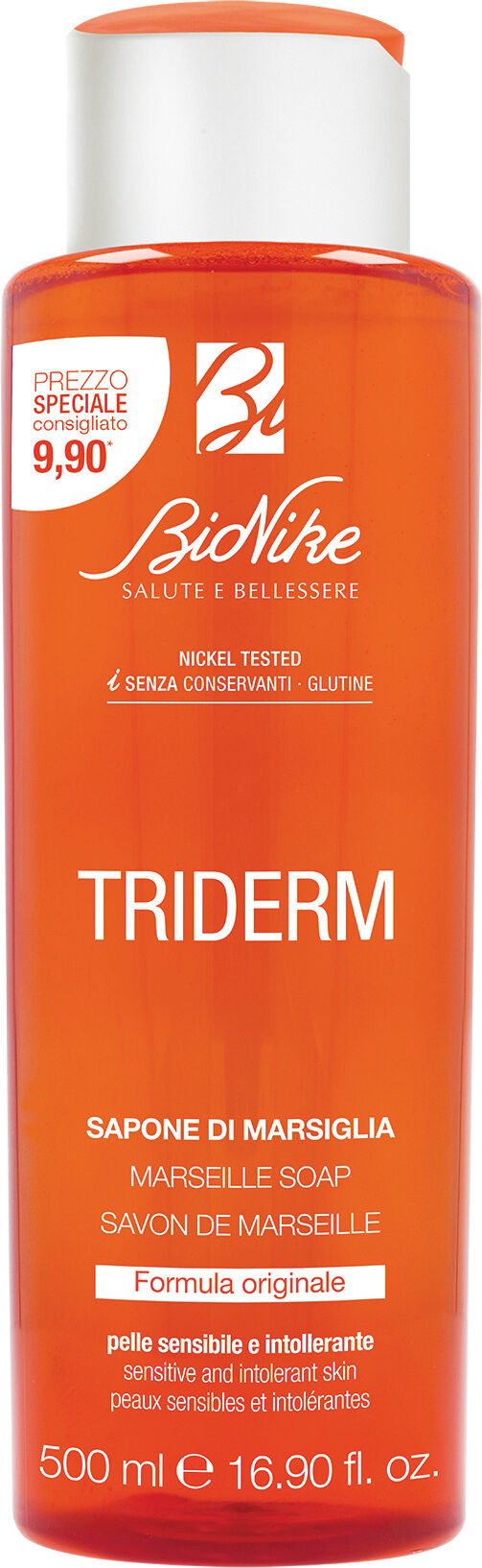 Bionike Triderm sapone marsiglia 500 ml