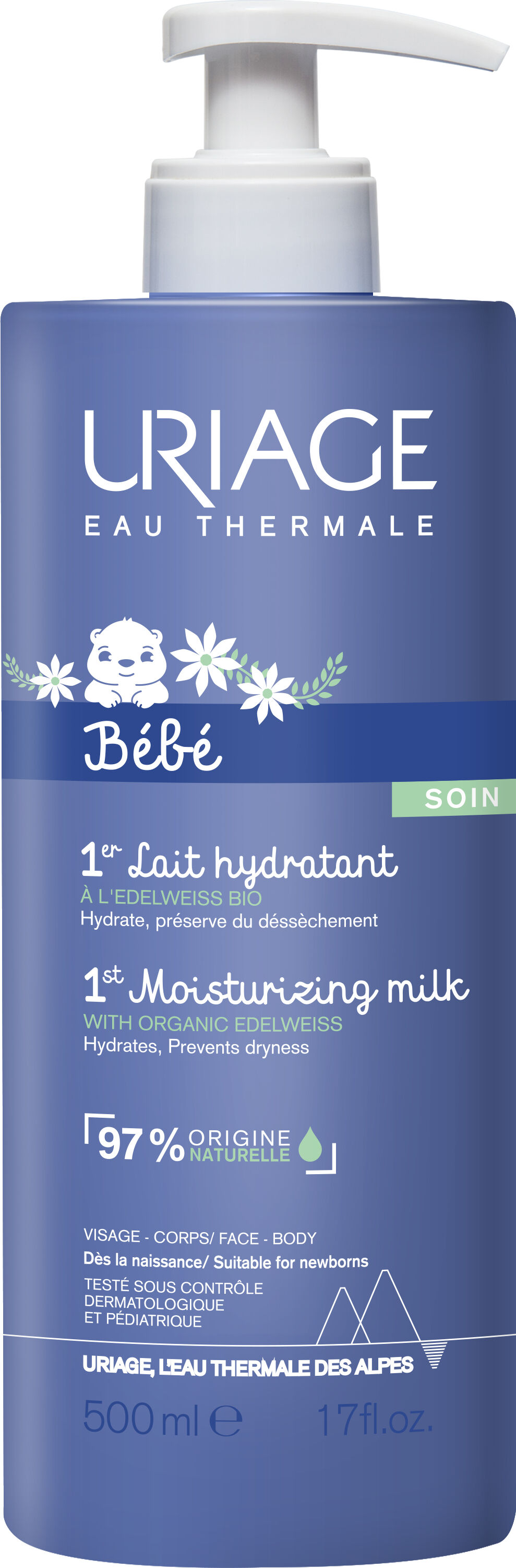 Uriage Bebe latte idratante 500 ml