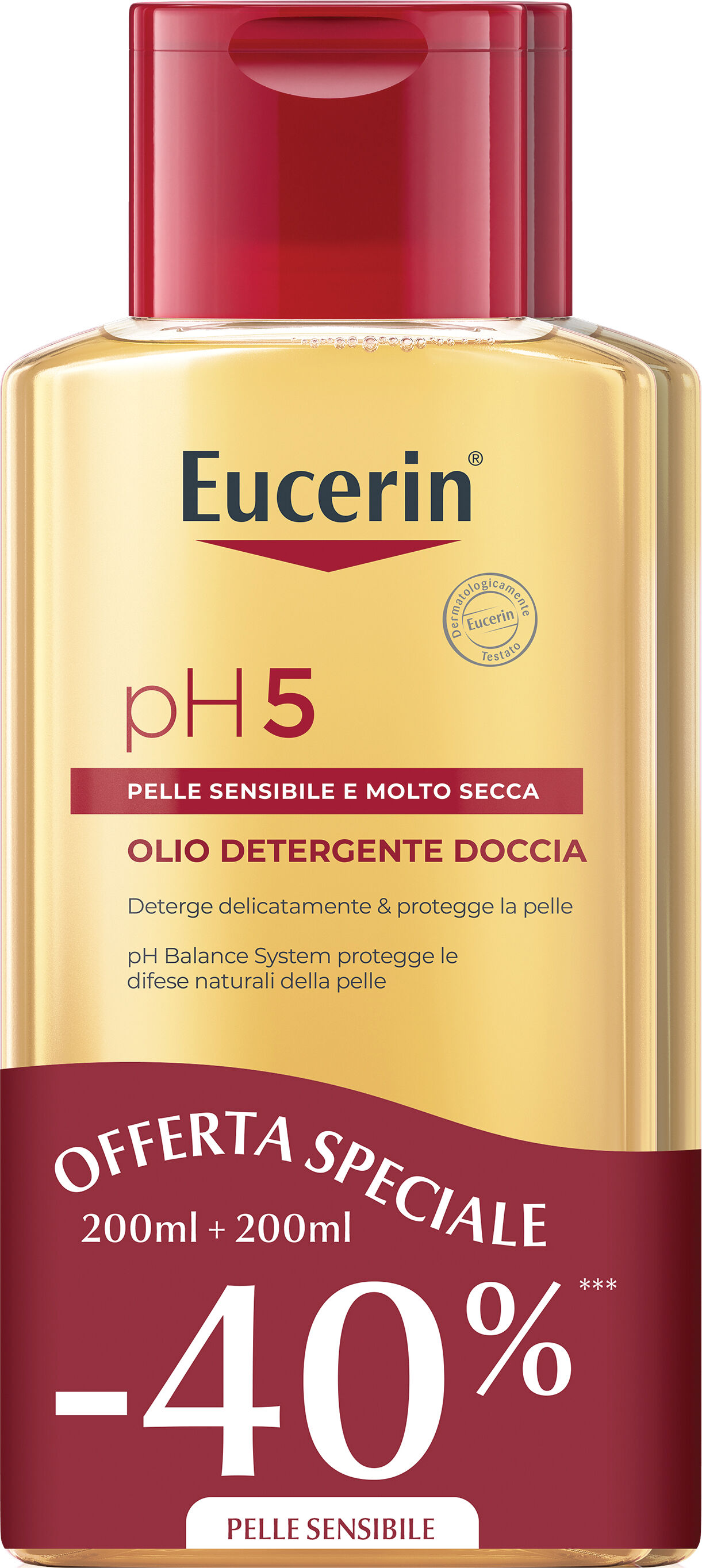 EUCERIN ph5 olio detergente doccia 200 ml