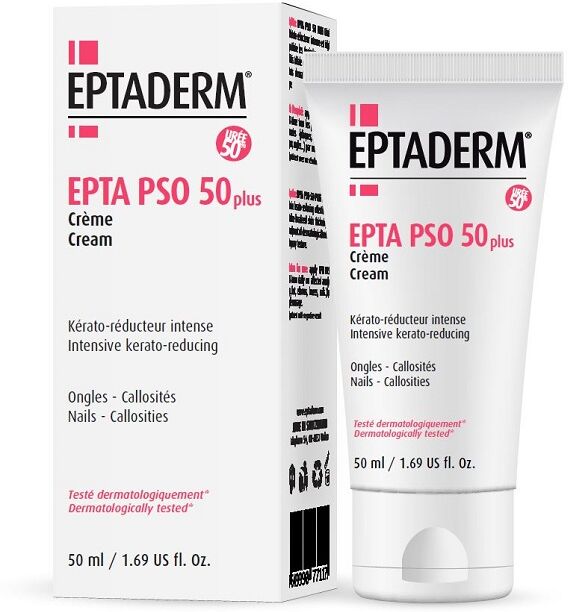 UNIKA LABS Srl Epta Pso 50 Plus crema callosita 50 ml - crema cheratolitica per calli ispessimenti e psoriasi localizzata