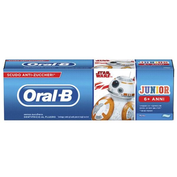 oral-b junior dentifricio star wars +6 anni 75 ml