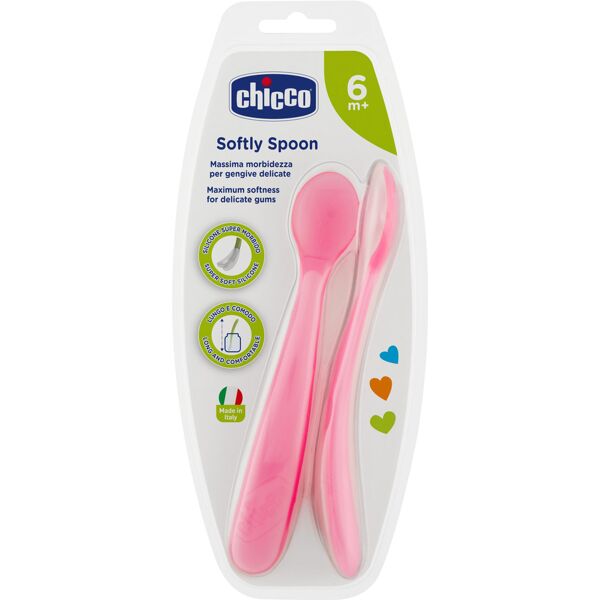 Chicco Cucchiaio Silicone femm 6m+