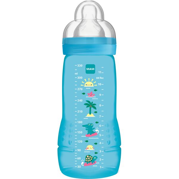 mam easy active biberon 330ml maschio