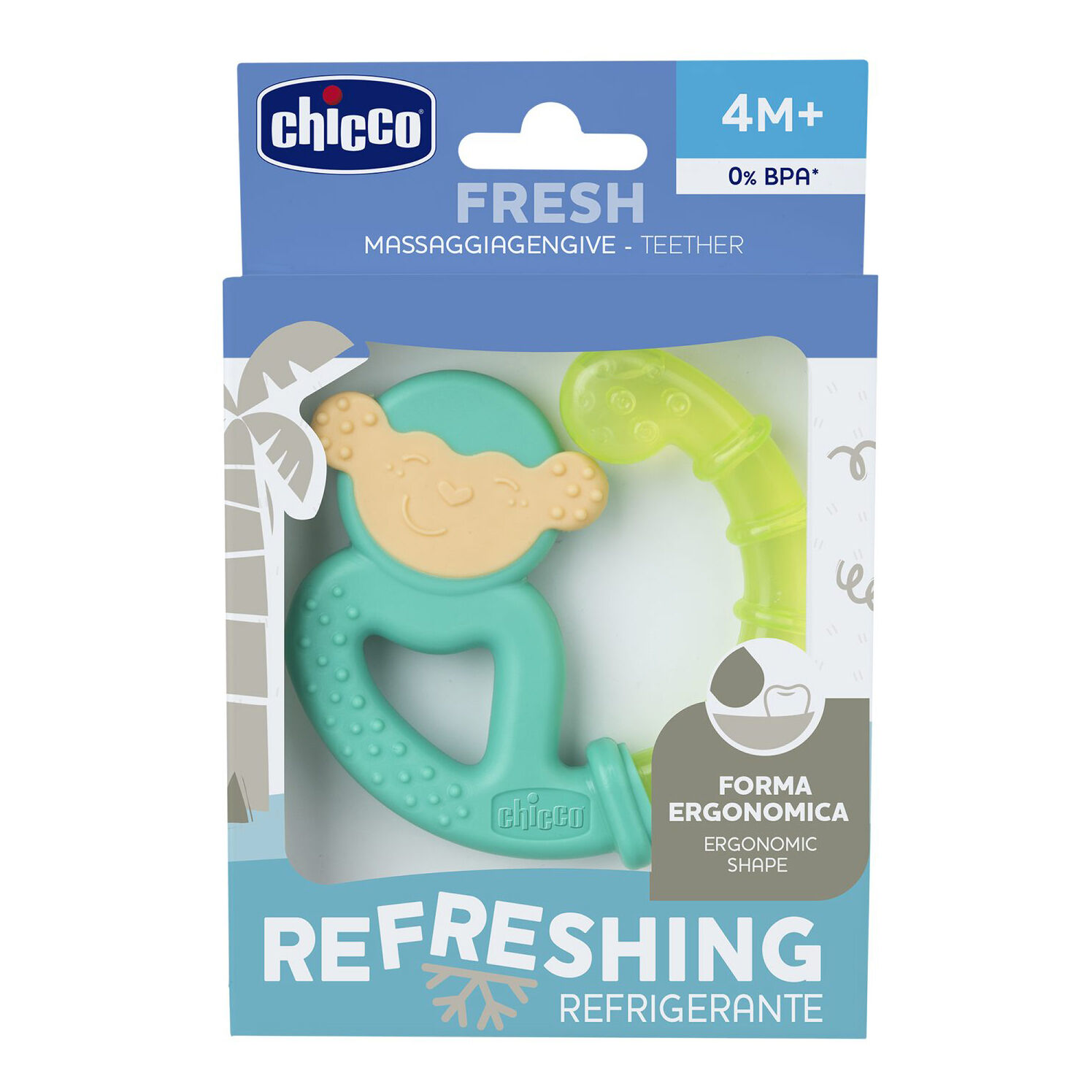 chicco massaggia fresh animal 4m+