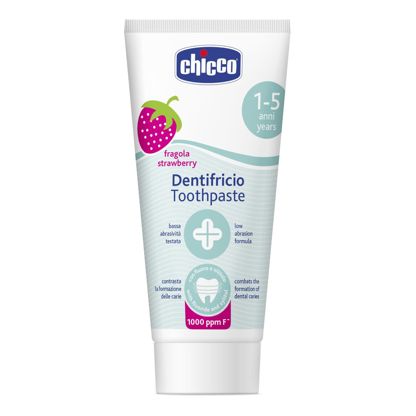 Chicco Ch dentifrico fragol 50ml 12m+