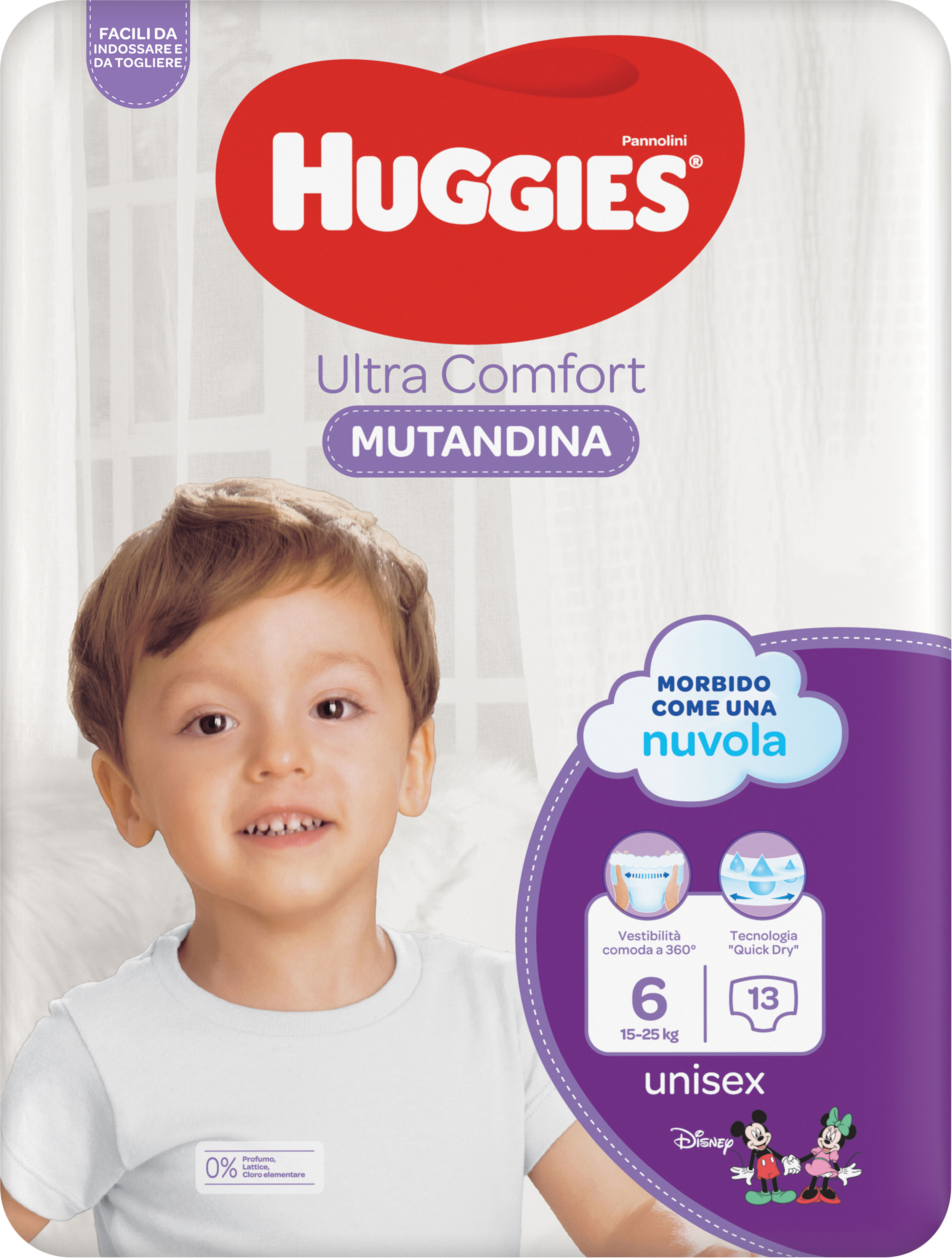 HUGGIES Hugg.p-mut.6(15-25kg)13pz