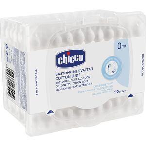 Cotton fioc Chicco per bambini - Morbidi e sicuri - 90 pezzi Cotton fioc Chicco per bambini - Morbidi e sicuri - 90 pezzi