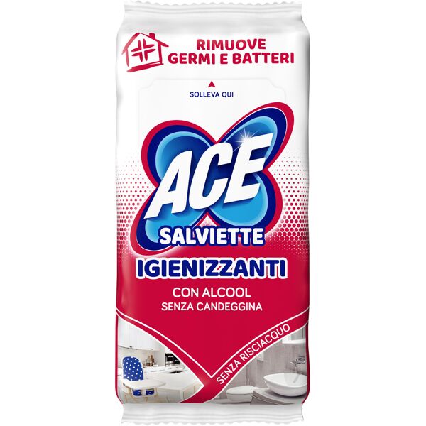 fater ace salviette igienizzanti alcool 40 pezzi