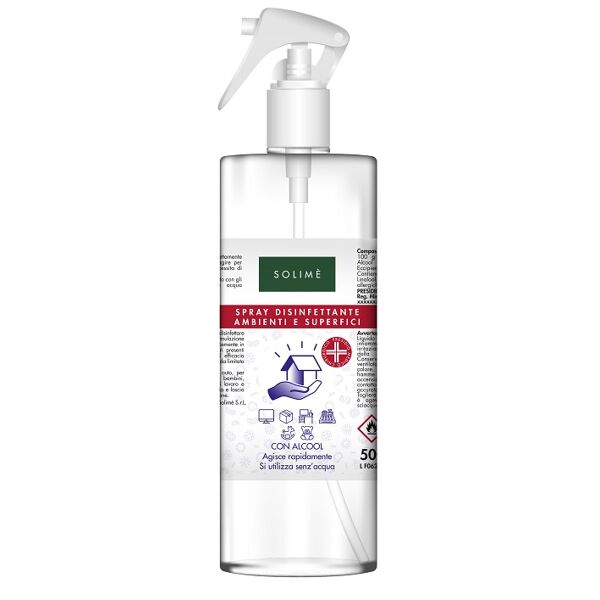 solime' spray disinfettante ambienti e superfici 500 ml